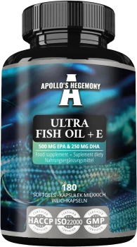 APOLLO'S HEGEMONY Ultra Fish Oil + E 180 kaps.