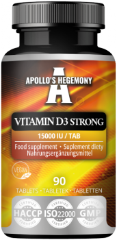 APOLLO'S HEGEMONY Vitamin D3 Strong 90 tab.