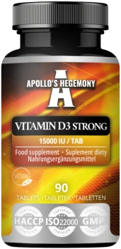 APOLLO'S HEGEMONY Vitamin D3 Strong 90 tab.