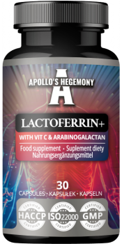 APOLLO'S HEGEMONY Lactoferrin+ 30 kaps.