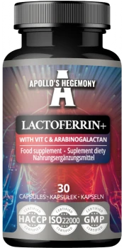 APOLLO'S HEGEMONY Lactoferrin+ 30 kaps.