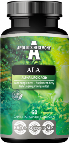 Kwas alfa-liponowy ALA 60 kaps. APOLLO'S HEGEMONY