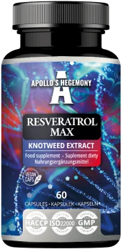 APOLLO'S HEGEMONY Resveratrol Max 60 kaps.