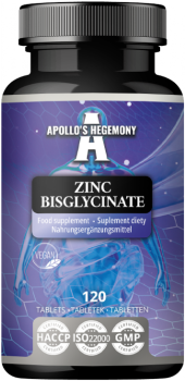 APOLLO'S HEGEMONY Zinc Bisglycinate 120 tab.