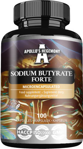 APOLLO'S HEGEMONY Sodium Butyrate Forte 100 kaps.