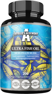 APOLLO'S HEGEMONY Ultra Fish Oil 200 softgels