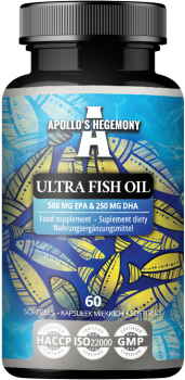 APOLLO'S HEGEMONY Ultra Fish Oil 60 softgels