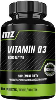 MZ-STORE Vitamin D3 180 tab.