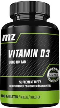 MZ-STORE Vitamin D3 180 tab.