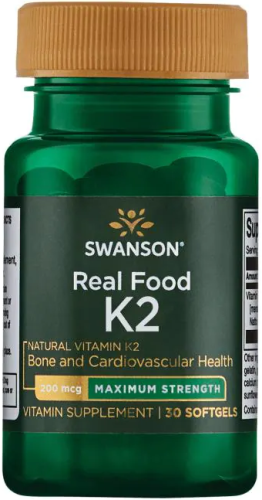 SWANSON Vitamin K2 200mcg 30 softgels