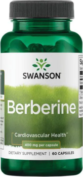 SWANSON Berberine 400mg 60 kaps.
