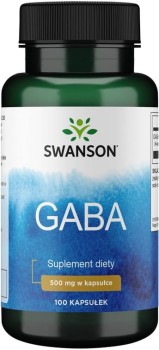 SWANSON Gaba 500mg 100 kaps.