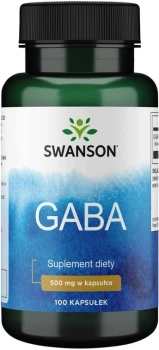 SWANSON Gaba 500mg 100 kaps.