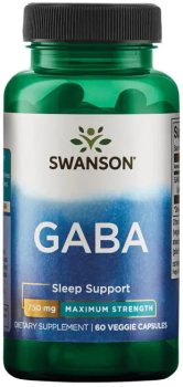 SWANSON Gaba 750mg 60 kaps.