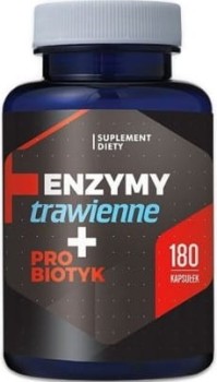 HEPATICA Enzymy Trawienne + Probiotyk 180 kaps.
