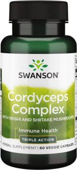 SWANSON Cordyceps Complex 60 kaps.