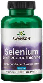 SWANSON Selenium 100mcg 300 kaps.
