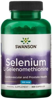 SWANSON Selenium 100mcg 300 kaps.