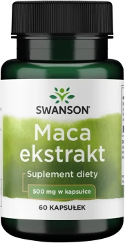 SWANSON Maca Ekstrakt 500mg 60 kaps.