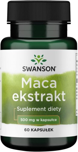 SWANSON Maca Ekstrakt 500mg 60 kaps.