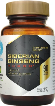 HEPATICA Siberian Ginseng Turbo 90 kaps.
