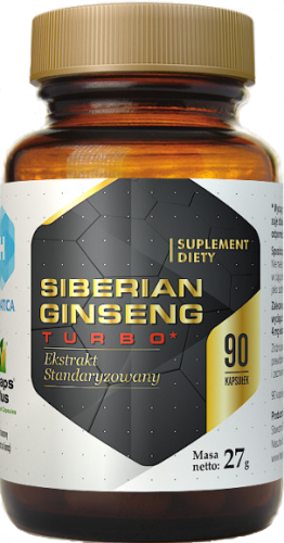 HEPATICA Siberian Ginseng Turbo 90 kaps.