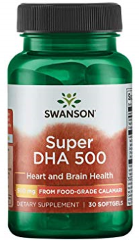 SWANSON Super DHA 500 30 softgels