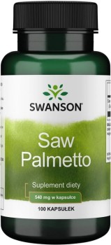 SWANSON Saw Palmetto 540mg 100 kaps.