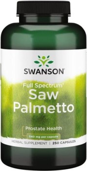 SWANSON Saw Palmetto 540mg 250 kaps.