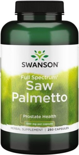SWANSON Saw Palmetto 540mg 250 kaps.