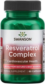 SWANSON Resveratrol Complex 60 kaps.