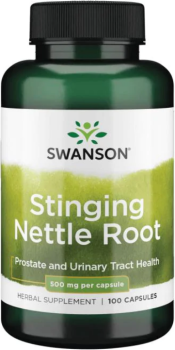 SWANSON Stinging Nettle Root 500mg 100 kaps.