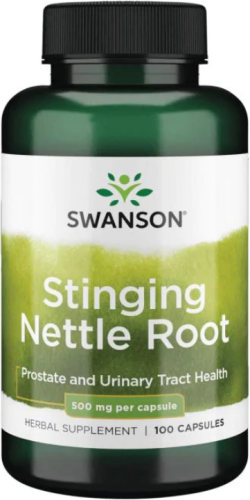 SWANSON Stinging Nettle Root 500mg 100 kaps.