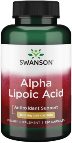 SWANSON Alpha Lipoic Acid 300mg 120 kaps.