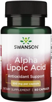 SWANSON Alpha Lipoic Acid 300mg 60 kaps.