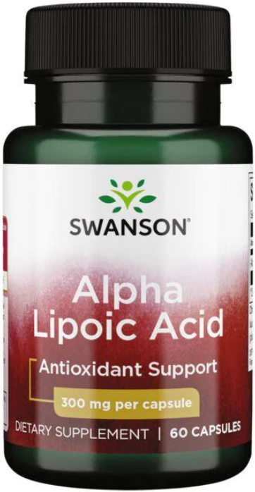 SWANSON Alpha Lipoic Acid 300mg 60 kaps.