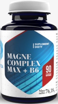 HEPATICA Magne Complex Max + B6 90 kaps.