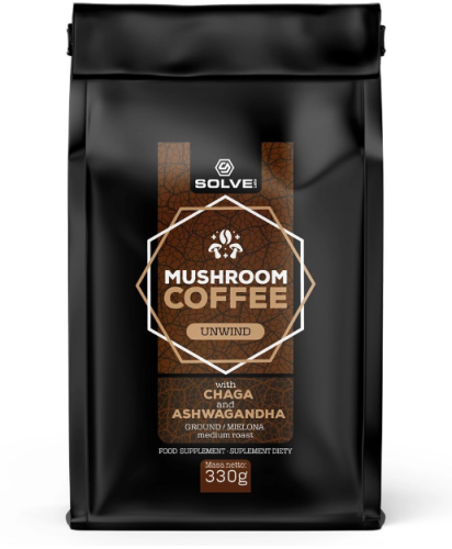 SOLVE LABS Mushroom Coffee Chaga + Ashwagandha 330g