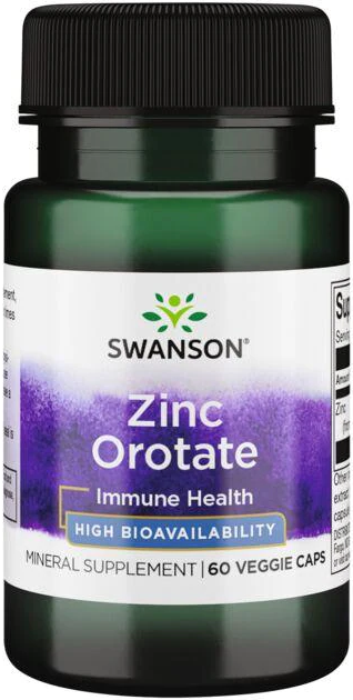 SWANSON Zinc Orotate 60 kaps.