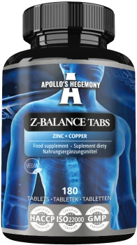 APOLLO'S HEGEMONY Z-Balance Tabs 180 tab.
