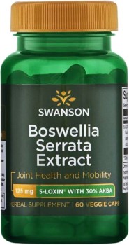 SWANSON Boswellia Serrata Extract 125mg 60 kaps.