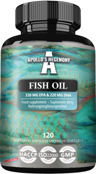 APOLLO'S HEGEMONY Fish Oil 1000mg 120 kaps.