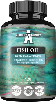APOLLO'S HEGEMONY Fish Oil 1000mg 120 kaps.