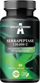 APOLLO'S HEGEMONY Serrapeptase 120.000 U 60 kaps.