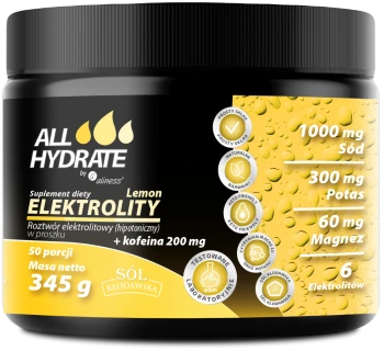 ALINESS ALLHydrate Elektrolity + Kofeina 345g