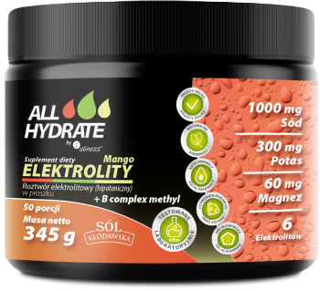 ALINESS ALLHydrate Elektrolity + B complex methyl 345g