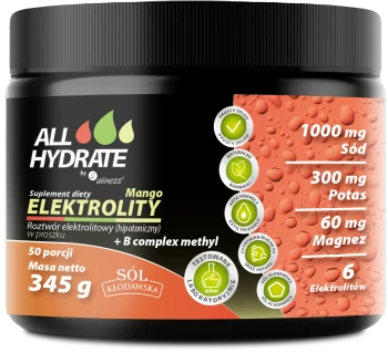 ALINESS ALLHydrate Elektrolity + B complex methyl 345g