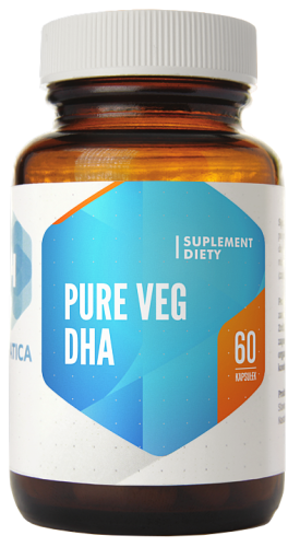 HEPATICA Pure Veg DHA 60 kaps.
