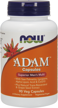 NOW FOODS Adam 90 kaps.