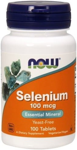 NOW FOODS Selenium 100mcg 100 tab.
